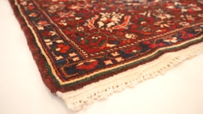 Persian Rug Bakhtiari Handmade Area Tribal 11'6"x13'6" (12x14) Red Floral Design #33295