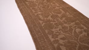 Oriental Rug Afghan Handmade Runner Transitional Neutral 2'1"x12'0" (2x12) Whites/Beige Geometric Design #17231