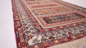 Persian Rug Sirjan Handmade Runner Tribal 2'5"x8'5" (2x8) Multi-color Kilim Panel Design #34006