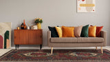 16944 Persian Rug Bakhtiari Handmade Area Antique Tribal 5'5'' x 10'9'' -5x11- Red Gol Farang Design_R