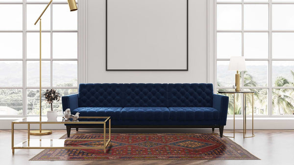 21394 Persian Rug Yalameh Handmade Area Tribal 6'10'' x 9'7'' -7x10- Red Blue Geometric Design_R_R