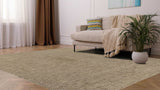 32997 Oriental Rug Indian Handmade Area Modern 8'1'' x 10'0'' -8x10- Whites Beige Open Design_R