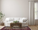 33475 Persian Rug Bakhtiari Handmade Area Traditional Tribal 5'2'' x 8'2'' -5x8- Whites Beige Pictorial Animals Design_R