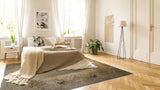 35635 Oriental Rug Pakistani Handmade Area Modern 7'10'' x 9'7'' -8x10- Whites Beige Open Field Design_R_R