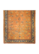 A10161 Oriental Rug Chinese Handmade Area Traditional 9'10'' x 15'4'' -10x15- Red Orange Nichols Symbol Design