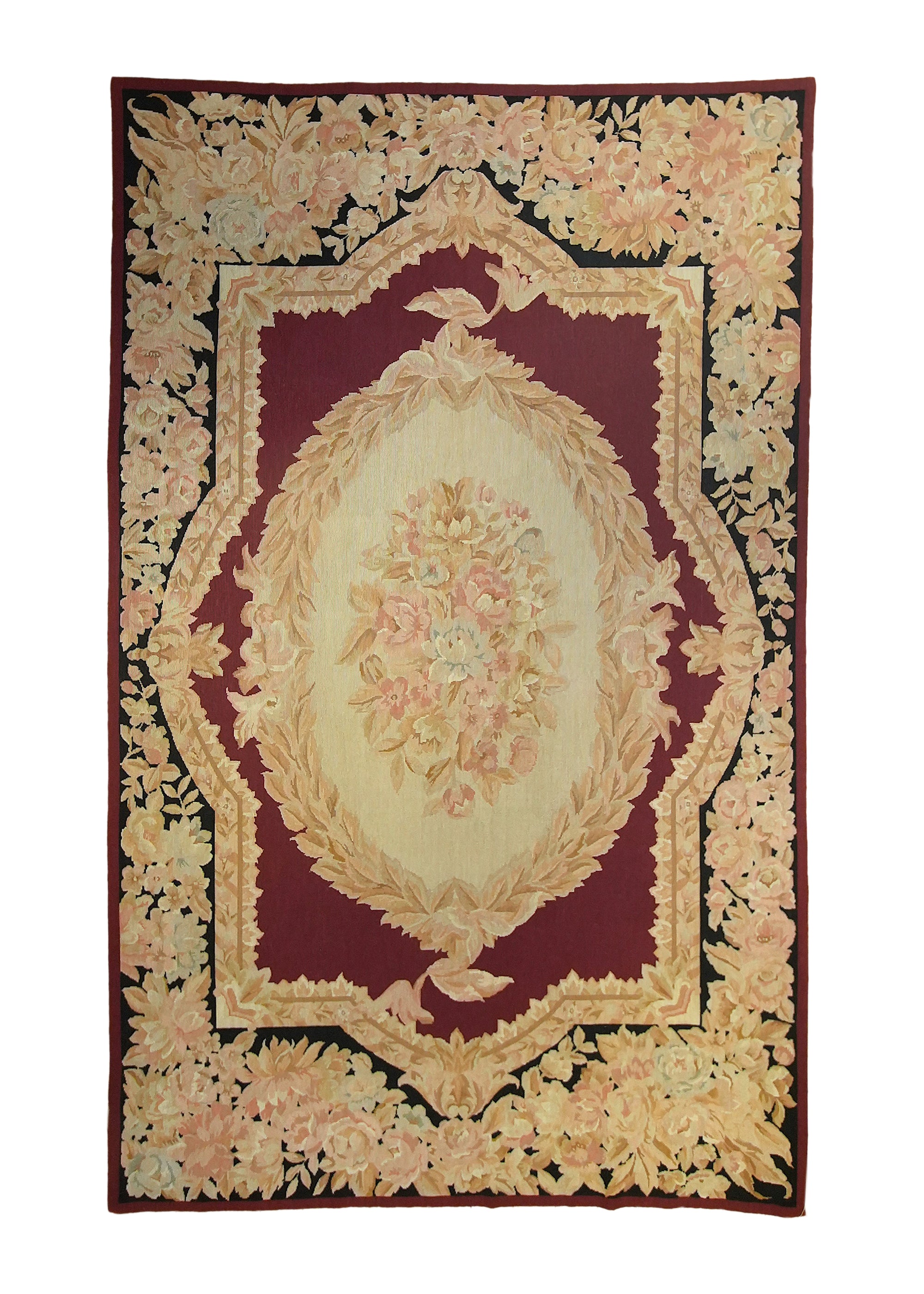 Oriental Rug Chinese Handmade Area Traditional 5'7