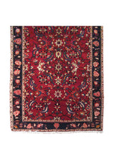 A17512 Persian Rug Bakhtiari Handmade Area Tribal 5'12'' x 10'4'' -6x10- Red Blue Floral Design