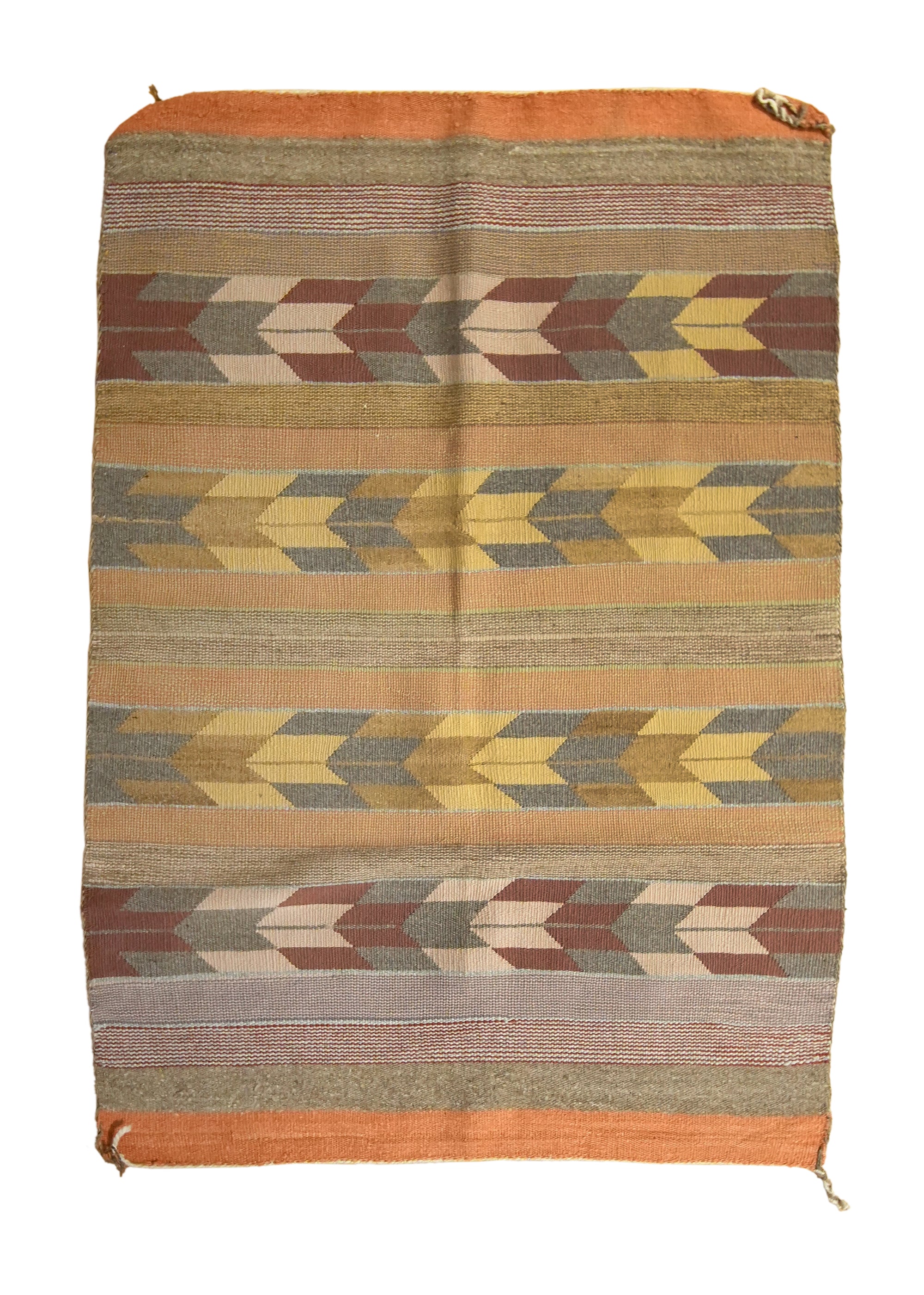 Native American Rug Navajo Handmade Area Tribal 2'10
