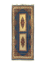 A18609 Persian Rug Kerman Handmade Runner Traditional 4'0'' x 9'9'' -4x10- Red Floral Design.jpg