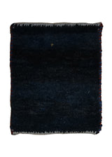A23462 Persian Rug Gabbeh Handmade Area Tribal 1'1'' x 1'1'' -1x1- Blue Open Design