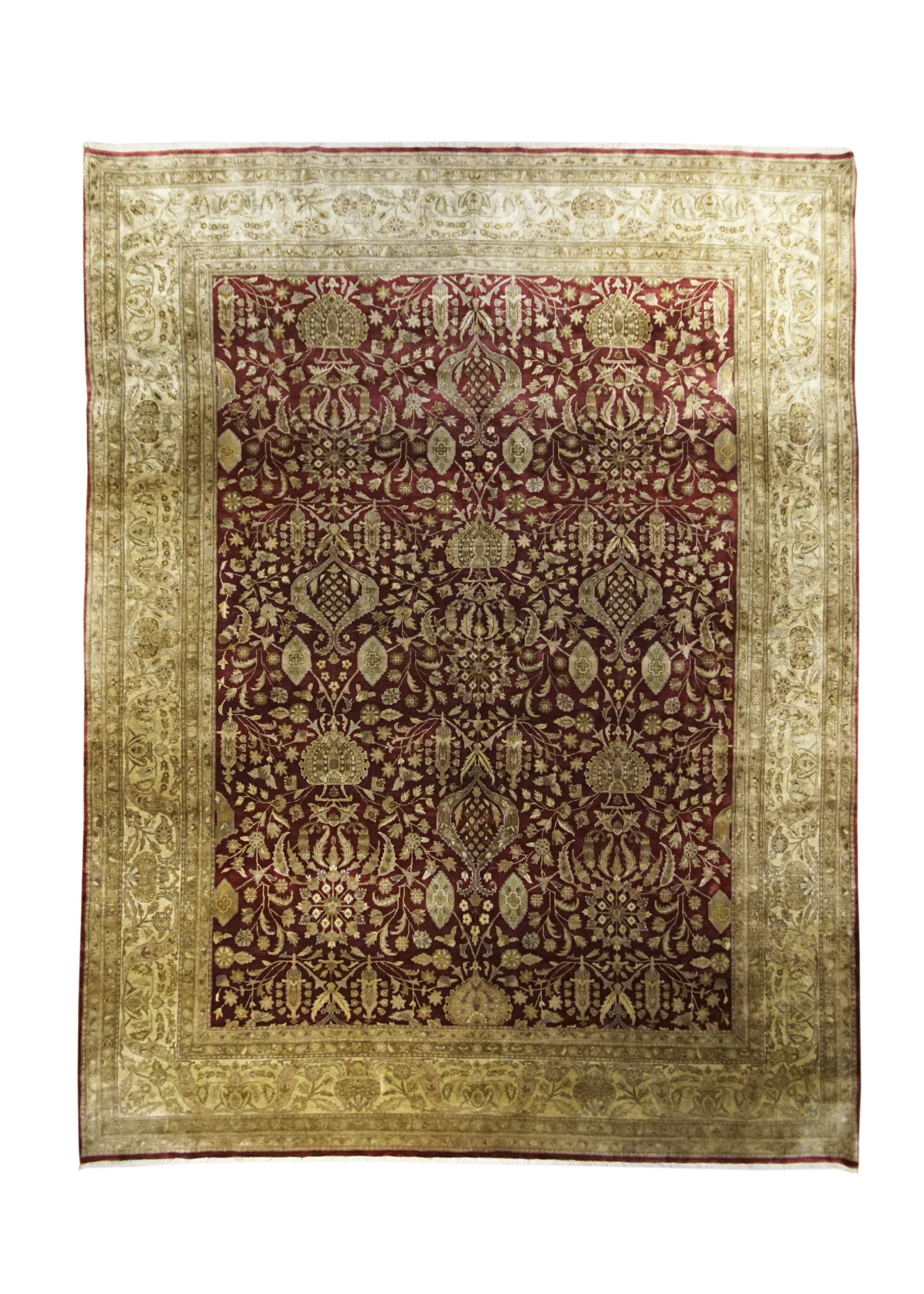 Oriental Rug Indian Handmade Area Transitional 7'11