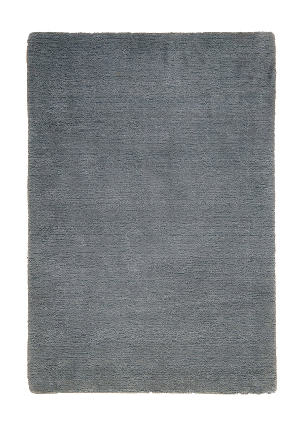A26082 Oriental Rug Indian Handmade Area Modern Neutral 2'0'' x 3'0'' -2x3- Blue Plain Design