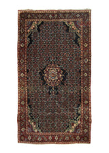 A26642 Persian Rug Ghazvin Handmade Area Traditional 5'5'' x 9'9'' -5x10- Blue Red Floral Design.jpg