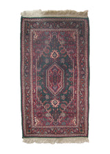 A26765 Oriental Rug Indian Handmade Area Transitional Traditional 2'0'' x 3'0'' -2x3- Green Red Bijar Herati Design