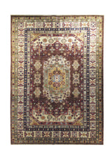 A26891 Oriental Rug Pakistani Handmade Area Transitional Tribal 4'12'' x 6'11'' -5x7- Brown Ghazni Kazak Geometric Design