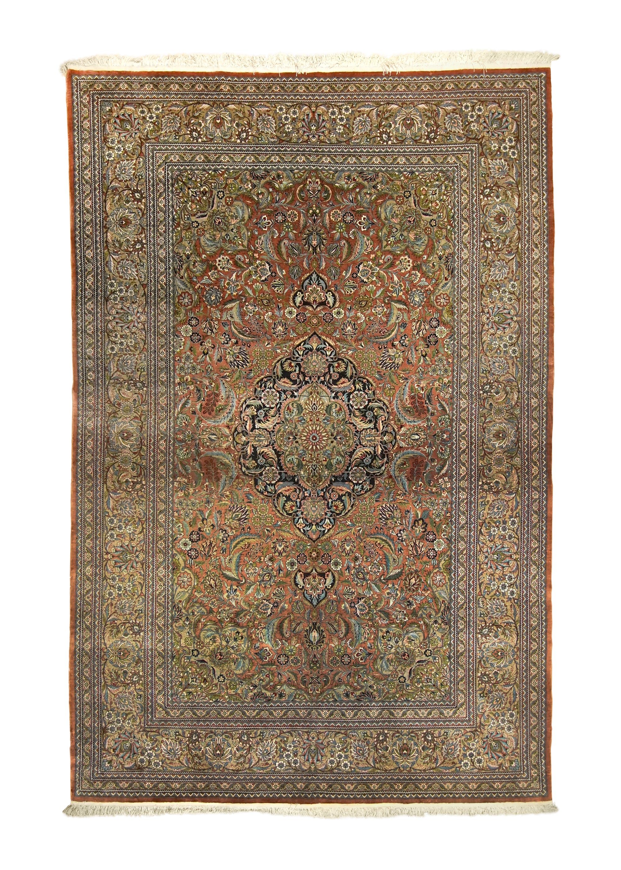 Oriental Rug Chinese Handmade Area Traditional 6'0