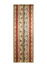 A27600 Oriental Rug Pakistani Handmade Runner Transitional 3'1'' x 9'0'' -3x9- Red Farahan Stripes Design