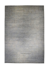 A28336 Oriental Rug Pakistani Handmade Area Transitional Neutral 9'11'' x 14'2'' -10x14- Whites Beige Blue Gabbeh Geometric Design