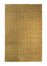 A28582 Oriental Rug Pakistani Handmade Area Transitional 4'6'' x 6'3'' -5x6- Whites Beige Brown Gabbeh Lattice Design