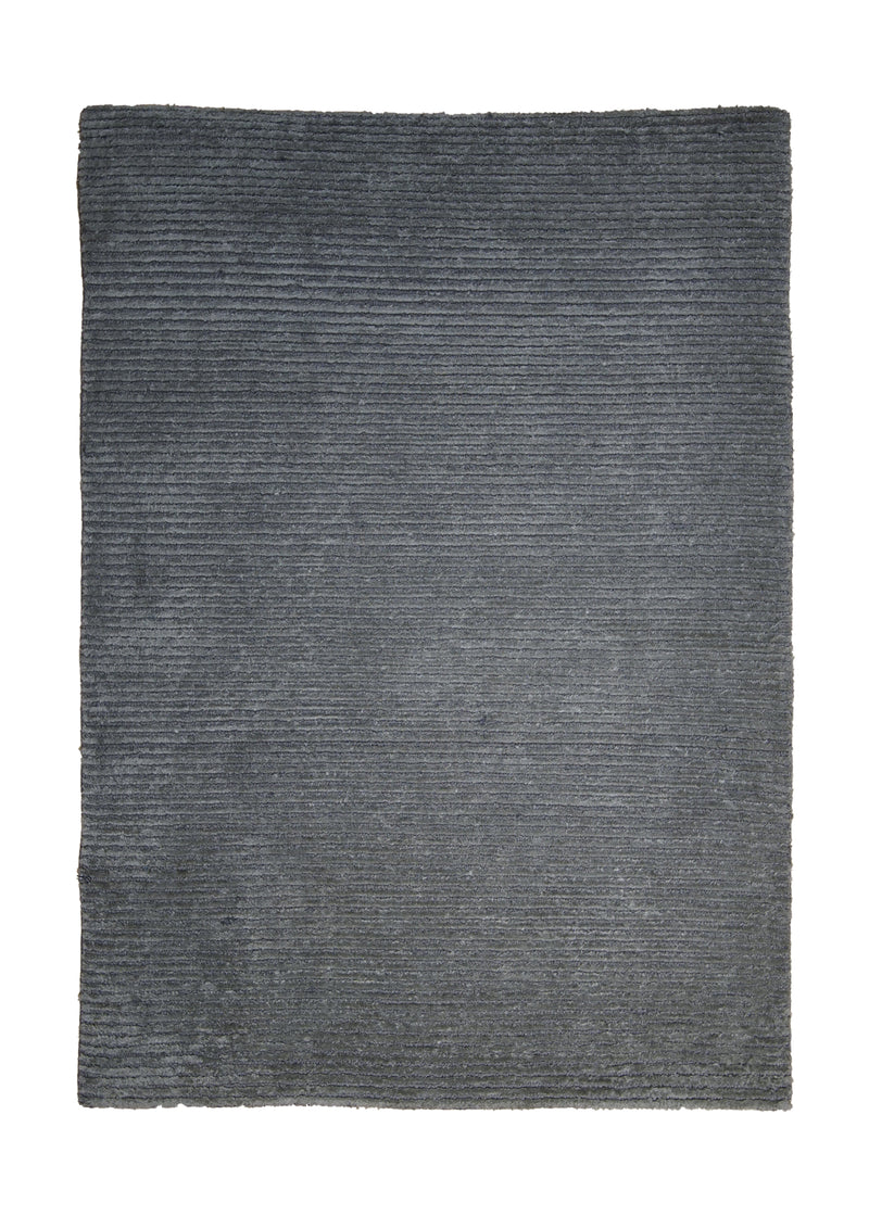 A28624 Oriental Rug Indian Handmade Area Modern Neutral 2'1'' x 3'0'' -2x3- Whites Beige Loop & Pile Stripes Design