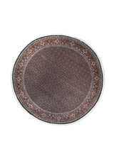 A28871 Persian Rug Bijar Handmade Round Traditional 8'4'' x 8'4'' -8x8- Blue Red Herati Design
