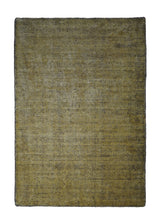 A28941 Oriental Rug Indian Handmade Area Modern 2'0'' x 3'0'' -2x3- Yellow Gold Geometric Plain Design