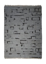 A28954 Oriental Rug Indian Handmade Area Transitional 2'0'' x 3'0'' -2x3- Whites Beige Geometric Design