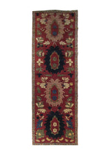 A29320 Oriental Rug Pakistani Handmade Runner Transitional Tribal 2'6'' x 9'11'' -3x10- Red Serapi Geometric Design