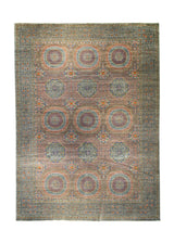 A30509 Oriental Rug Pakistani Handmade Area Transitional 10'1'' x 13'11'' -10x14- Green Purple Purple Mamluk Geometric Design