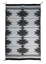 A30519 Native American Rug Navajo Handmade Area Tribal Neutral 2'3'' x 3'6'' -2x4- Whites Beige Gray Geometric Design