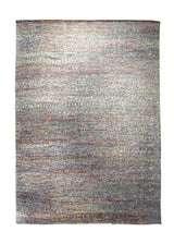 A30564 Oriental Rug Indian Handmade Area Transitional 9'12'' x 14'0'' -10x14- Gray Multi-color Geometric Design
