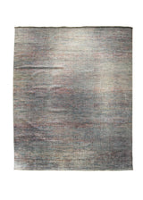 A30565 Oriental Rug Indian Handmade Area Transitional 12'4'' x 14'11'' -12x15- Gray Multi-color Geometric Design