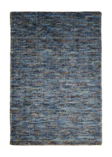 A30635 Oriental Rug Indian Handmade Area Modern 2'0'' x 3'0'' -2x3- Blue Plain Design