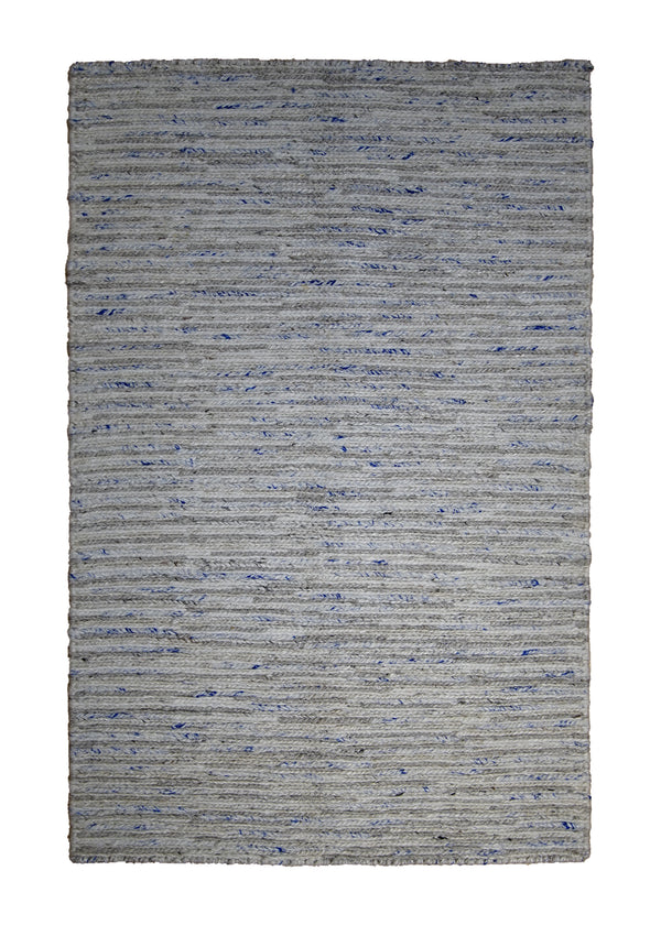 A30641 Oriental Rug Indian Handmade Area Modern 2'0'' x 3'0'' -2x3- Whites Beige Stripes Design
