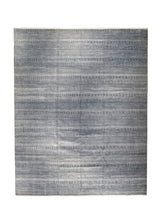 A30854 Oriental Rug Indian Handmade Area Modern 11'10'' x 15'0'' -12x15- Blue Whites Beige Grass Design