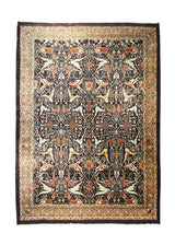A31186 Persian Rug Serapi Handmade Area Tribal 9'12'' x 13'10'' -10x14- Purple Brown Geometric Design