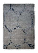 A31366 Oriental Rug Indian Handmade Area Modern 2'0'' x 3'0'' -2x3- Whites Beige Gray Geometric Design