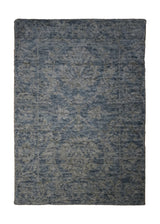 A31367 Oriental Rug Indian Handmade Area Transitional 2'0'' x 3'0'' -2x3- Blue Whites Beige Floral Erased Abstract Design