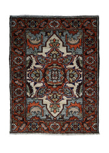 A31469 Oriental Rug Pakistani Handmade Area Transitional Tribal 2'0'' x 3'0'' -2x3- Red Serapi Geometric Design