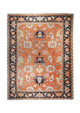 A31496 Oriental Rug Pakistani Handmade Area Transitional Tribal 8'11'' x 11'9'' -9x12- Red Serapi Geometric Design