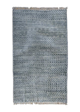 A31607 Oriental Rug Indian Handmade Area Transitional 2'0'' x 3'0'' -2x3- Whites Beige Gray Geometric Design