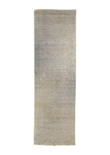 A31871 Oriental Rug Pakistani Handmade Runner Neutral Transitional 2'11'' x 9'5'' -3x9- Whites Beige Stone Wash Oushak Floral Oushak Design.jpg