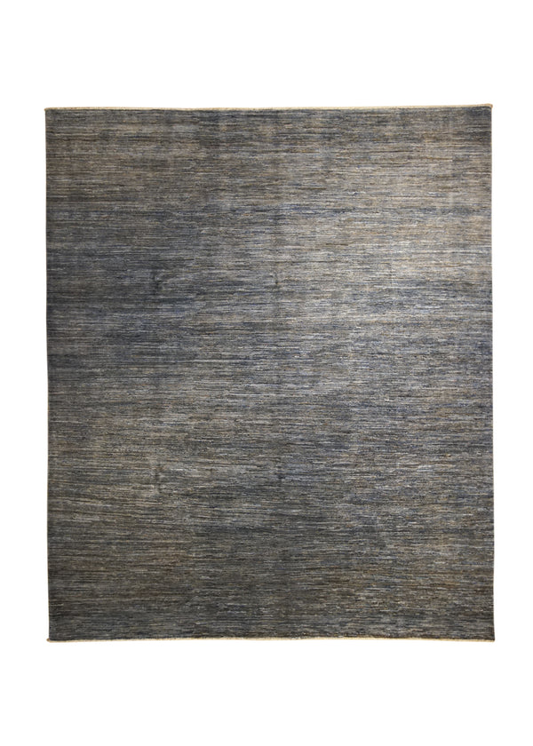 A32032 Oriental Rug Pakistani Handmade Area Transitional Neutral 7'11'' x 9'5'' -8x9- Whites Beige Green Oushak Floral Design