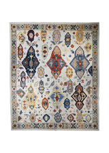 A32036 Oriental Rug Pakistani Handmade Area Transitional 8'9'' x 11'5'' -9x11- Purple Gray Green Oushak Floral Design