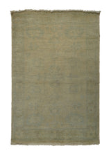 A32393 Oriental Rug Indian Handmade Area Transitional Neutral 2'0'' x 3'2'' -2x3- Whites Beige Blue Oushak Design