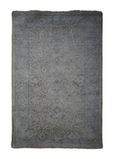 A32471 Oriental Rug Indian Handmade Area Transitional Neutral 2'0'' x 3'0'' -2x3- Whites Beige Floral Oushak Design