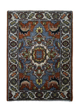 A32845 Oriental Rug Pakistani Handmade Area Transitional Tribal 2'3'' x 3'2'' -2x3- Red Whites Beige Serapi Geometric Design