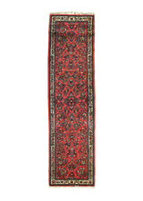 A33295 Persian Rug Sarouk Handmade Runner Traditional 2'8'' x 9'8'' -3x10- Pink Floral Design.jpg