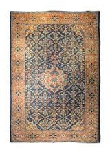 A33701 Persian Rug Sultanabad Handmade Area Tribal Antique 10'1'' x 14'2'' -10x14- Blue Red Geometric Design
