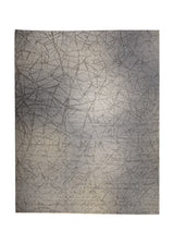 A33720 Oriental Rug Indian Handmade Area Modern Neutral 12'0'' x 15'0'' -12x15- Gray Crackle Design